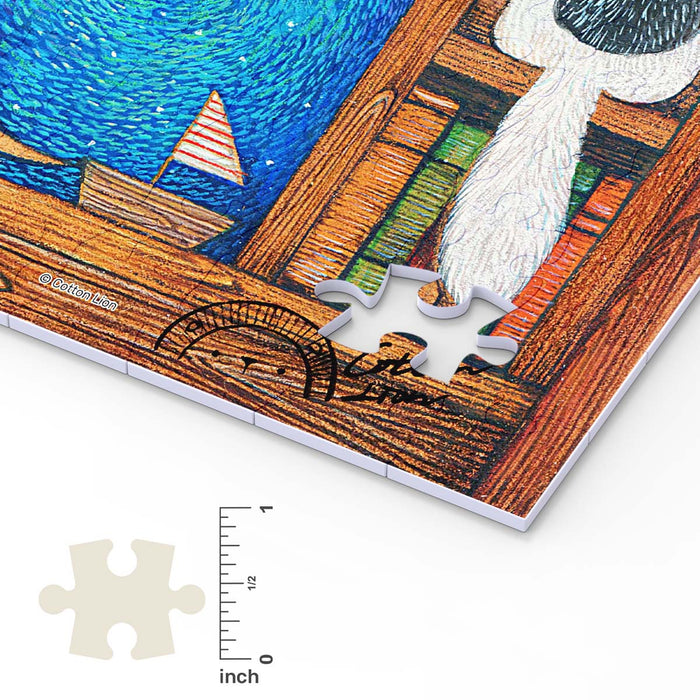 Take a closer look — each shelf is full of tiny surprises. How many animals can you find?