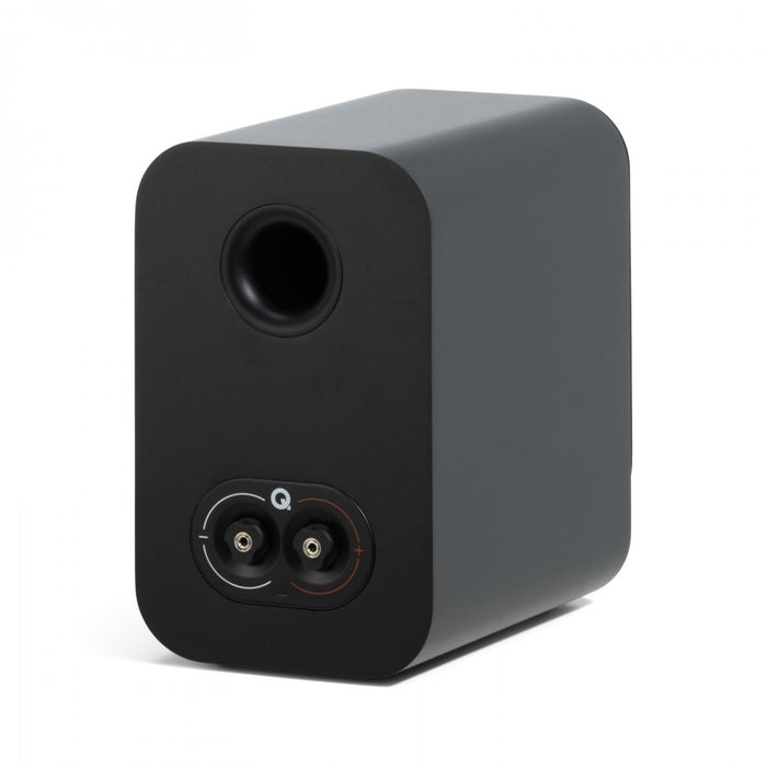Q Acoustics 3010c Bookshelf Speakers Pair Satin Black Satin Black