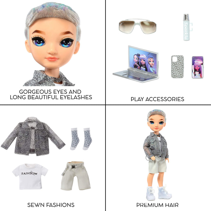 Rainbow High Purple Fashion Doll - Aidan Russell - shop.mgae.com