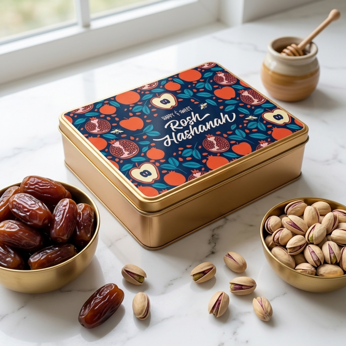 Rosh Hashanah Dates and Pistachios Dried Fruit Gift