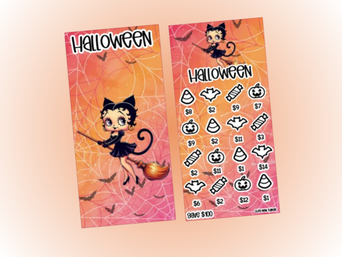 Savings Insert & Envelope Bundle | Betty Boop Holidays | Halloween
