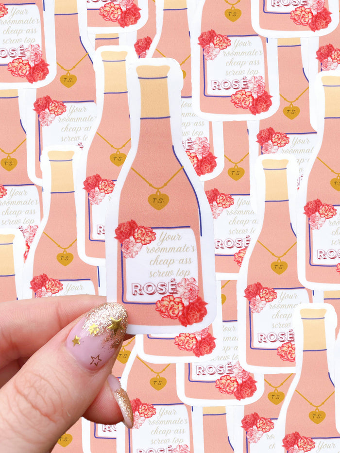 Screw Top Rose Sticker