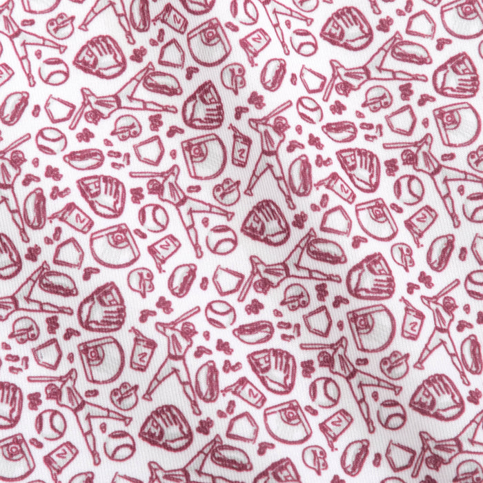 South Carolina Fastball Printed Performance Polo