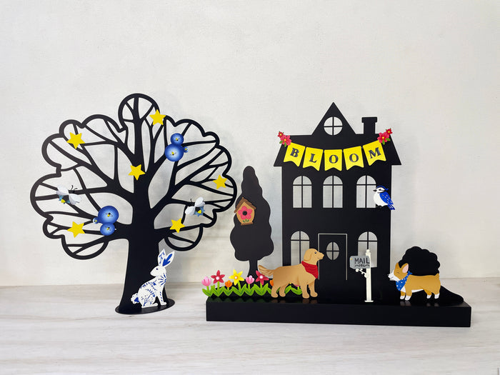 Spring Mailbox Magnets S/3