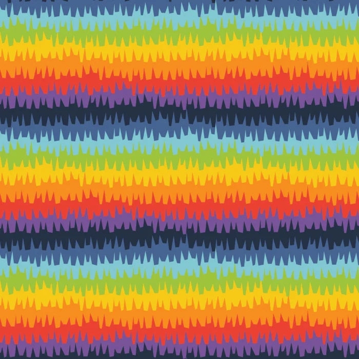 Taco 'Bout It Collection - Fringe Stripes Fabric, Camelot