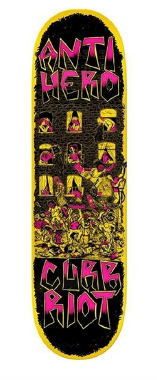 Team Curb Riot Deck (Pink) 8.5
