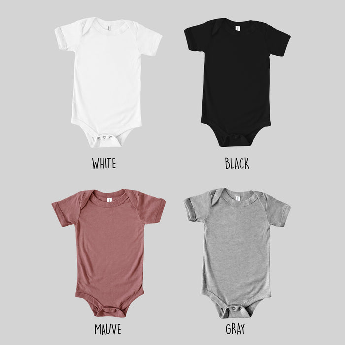 6-12M Bodysuit / White