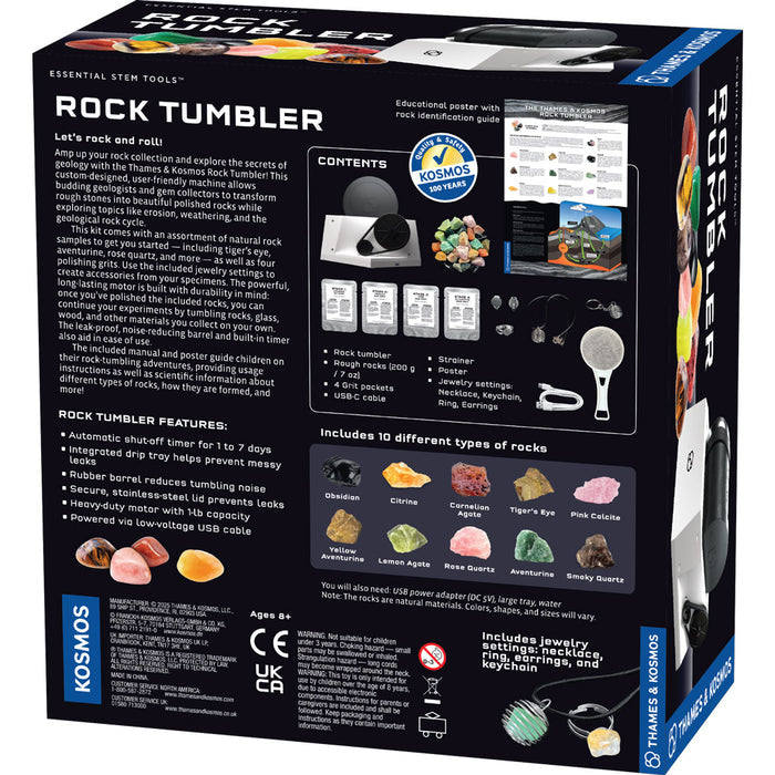 The Thames & Kosmos Rock Tumbler STEM Thames & Kosmos