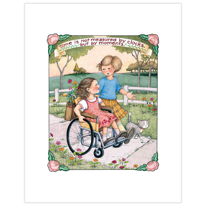Time Is Not To Be Measured Fine Art Print