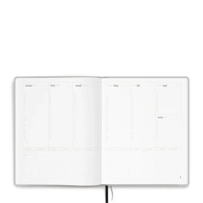 Tinne + Mia Dateless Planner - Sky Grey