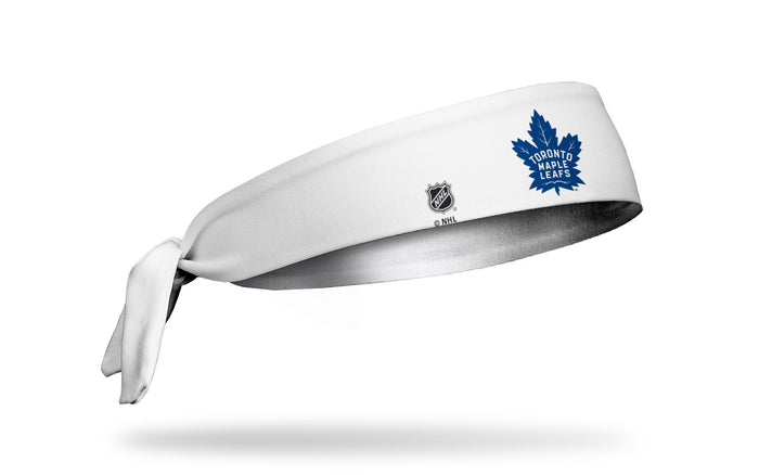 Toronto Maple Leafs: Logo White Flex Tie Headband - View 2