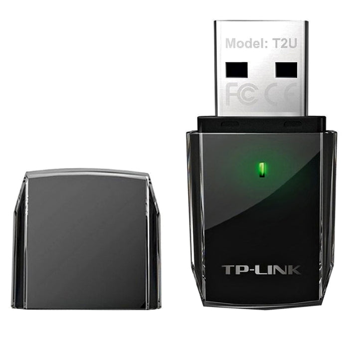 TP-Link Archer T2U AC600 Dual Band USB Wi-Fi Adapter Black | Archer T2U