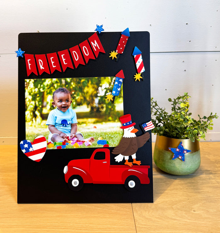 Truck Magnet, Red