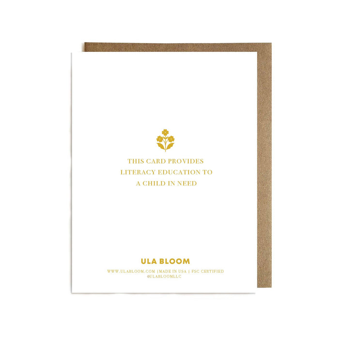 Ula Bloom - Birthday Queen Card
