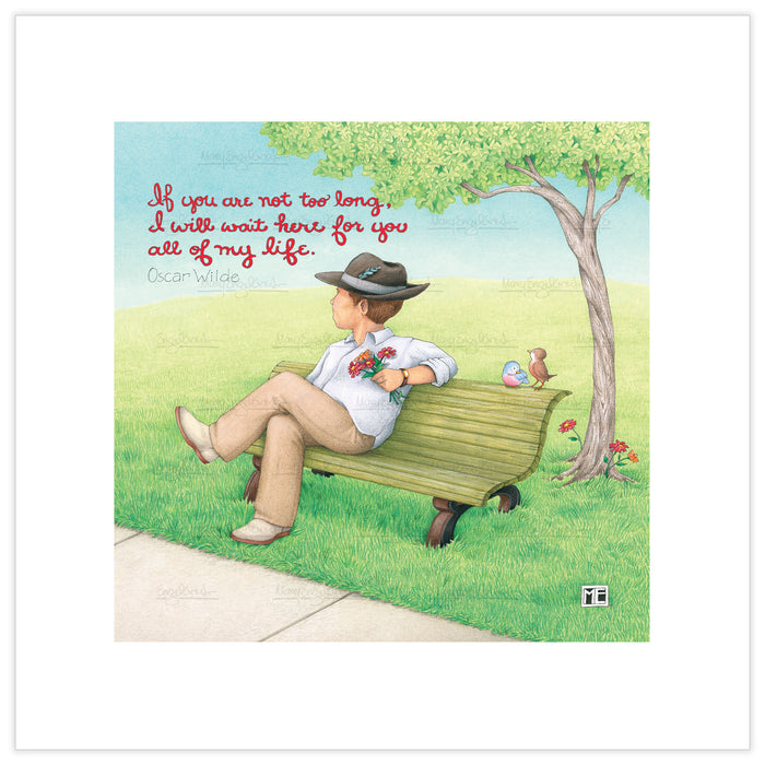 Wait Here For You Fine Art Print