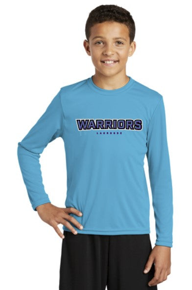 Warriors Lacrosse Long Sleeve Performance Tee