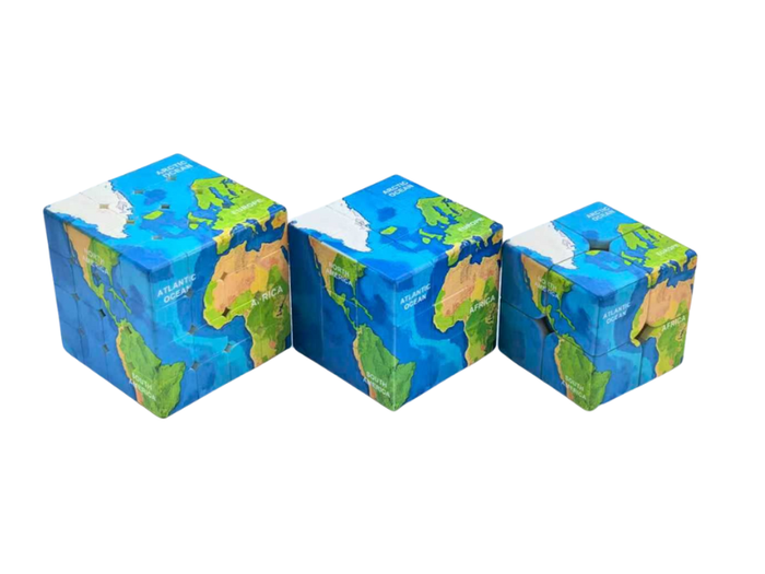 Ziina World Map 4x4 (B)
