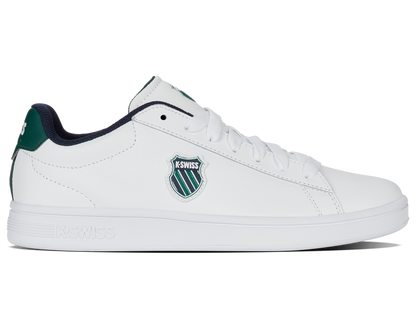 04412-985-M | COURT SHIELD II | WHITE/RAIN FOREST/PEACOAT