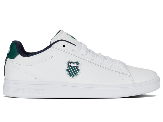 04412-985-M | COURT SHIELD II | WHITE/RAIN FOREST/PEACOAT