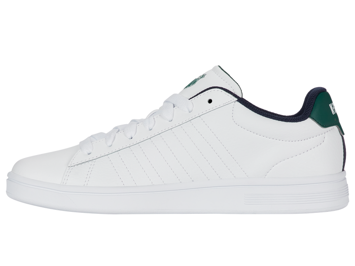 04412-985-M | COURT SHIELD II | WHITE/RAIN FOREST/PEACOAT