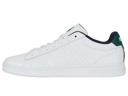 04412-985-M | COURT SHIELD II | WHITE/RAIN FOREST/PEACOAT