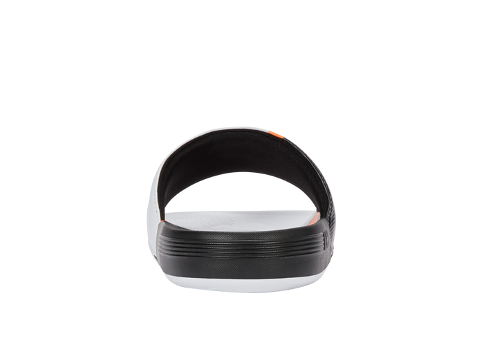 04422-196-M | SLIDE SANDAL X MCLAREN F1 TEAM | WHITE/BLACK/PAPAYA
