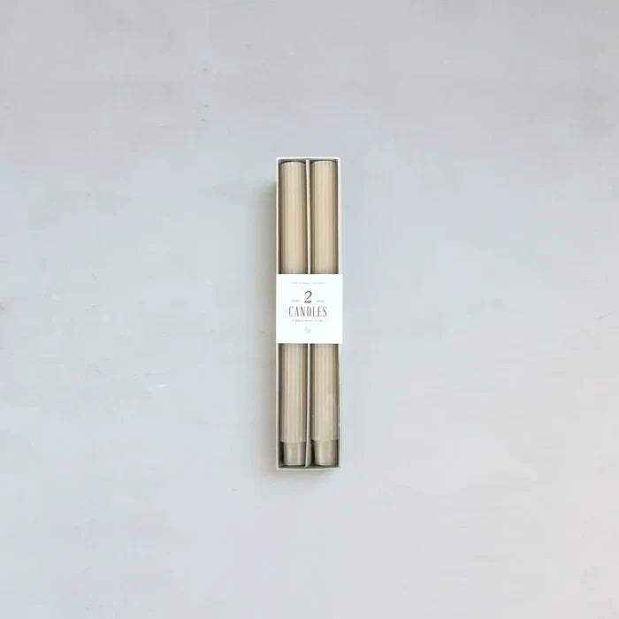 10" Fancy Taper Candles