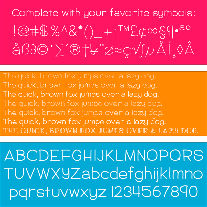 Hand-lettered 1230 Pencil Font