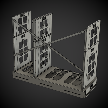 3DPRO 1.5 Slider Bracing Kit (Pack A Shelf)