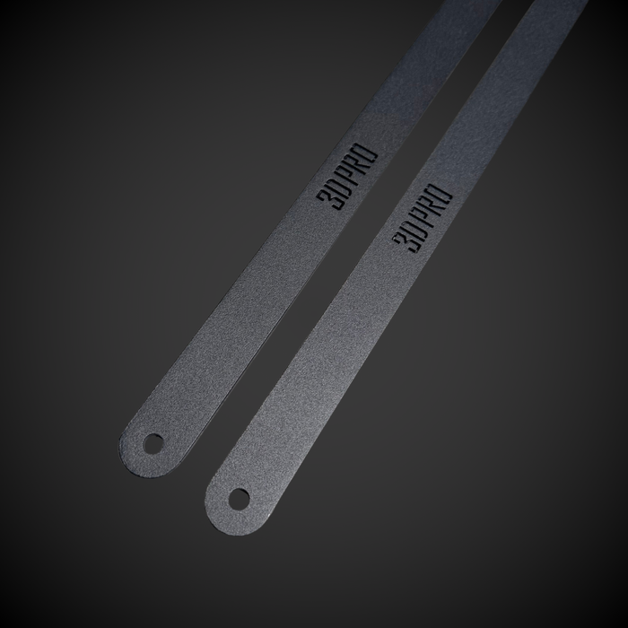 Two black 1.5 Slider Bracing Kit (Pack A Shelf) with '3DPRO' branding on a dark gray background