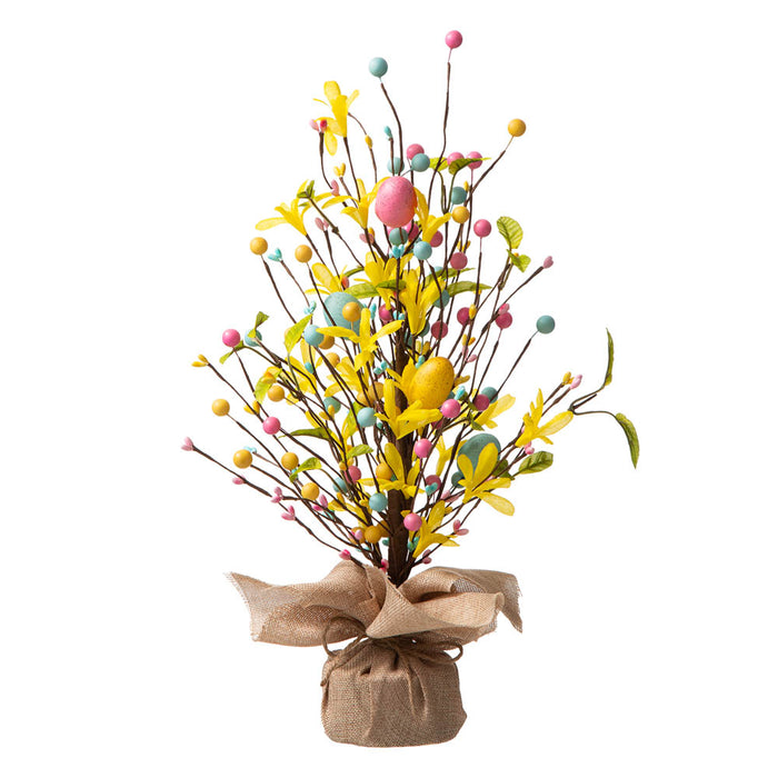 18"H Easter Egg Table Tree Décor
