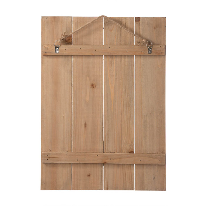 18"H Easter Wooden Bunny Wall Decor