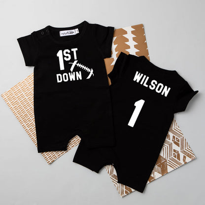 1st Down Football Personalized Slim Fit Shorts