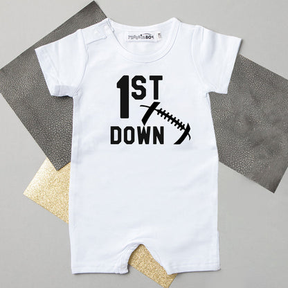 1st Down Football Personalized Slim Fit Shorts