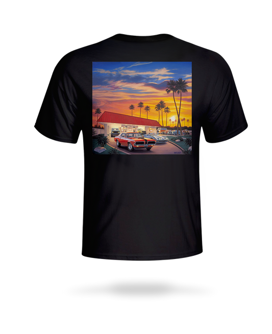 back of 2021 black t-shirt