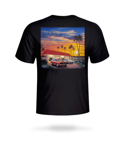 back of 2022 youth black t-shirt