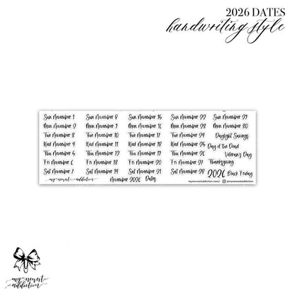 Premium Matte / November