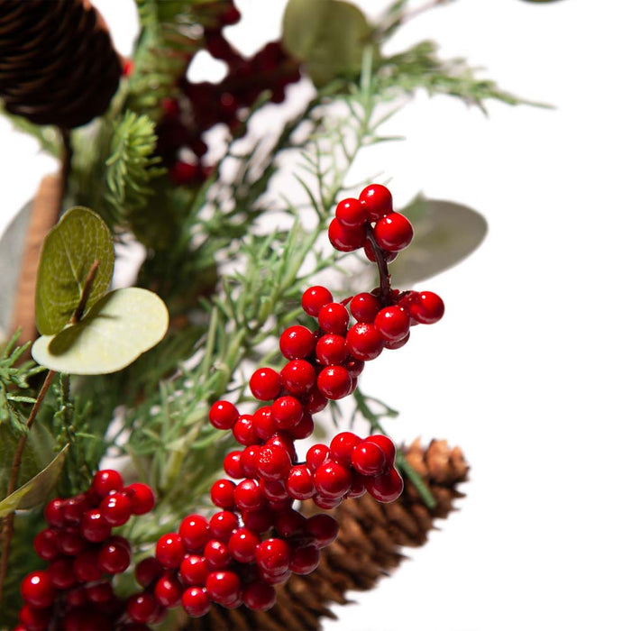 20"H Christmas Floral Table Tree Décor
