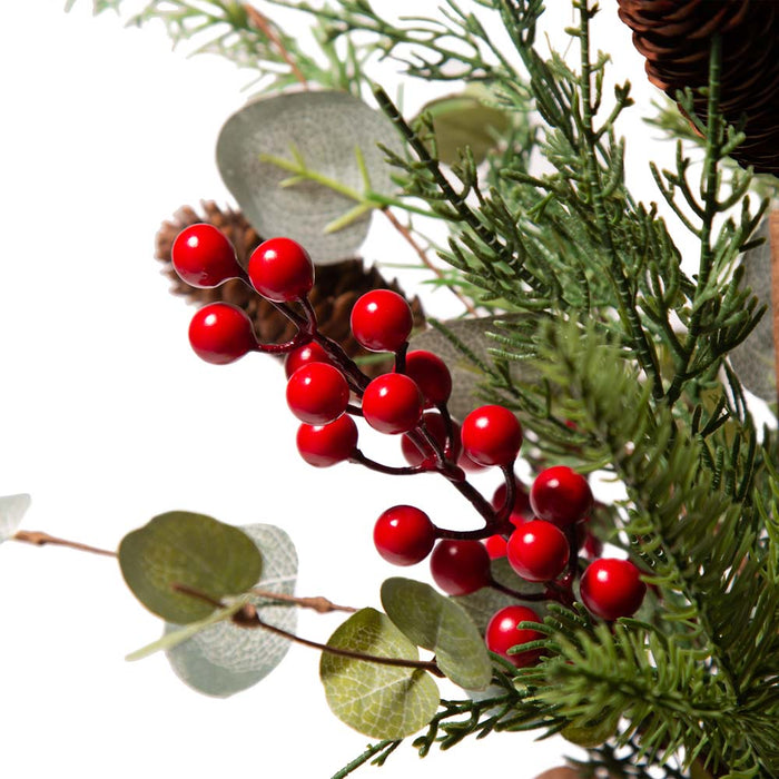 20"H Christmas Floral Table Tree Décor