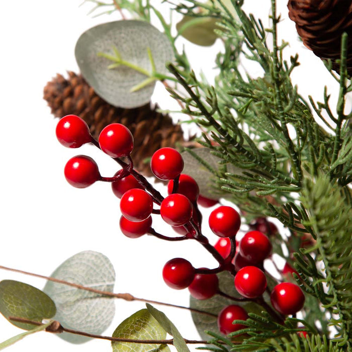 20"H Christmas Floral Table Tree Décor