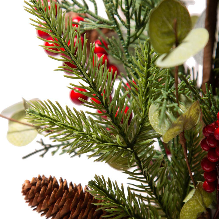 20"H Christmas Floral Table Tree Décor