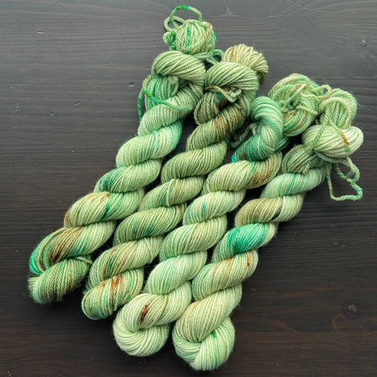 25 Gram Mini - Forest Floor - Merino Nylon Sock