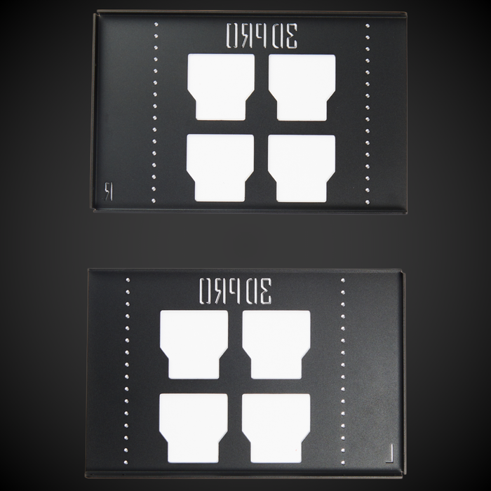 Two 250mm Height Set of Walls (Pack A Shelf)