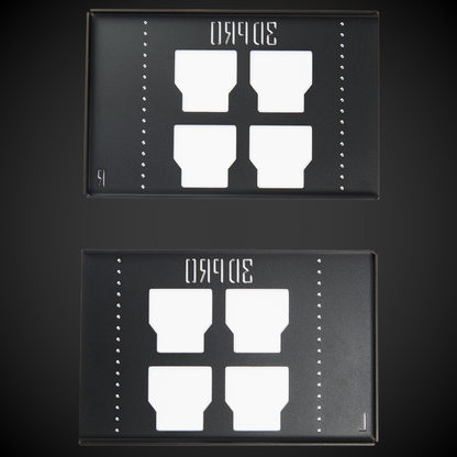 Two 250mm Height Set of Walls (Pack A Shelf)