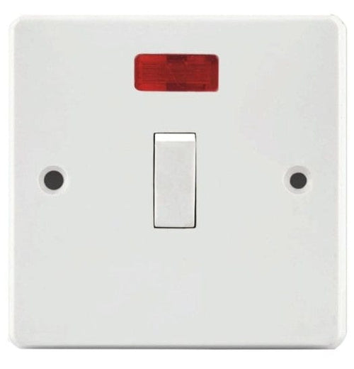 32A DOUBLE POLE 3 INCHES  X 3 INCHES SWITCH - CK32 MEGA
