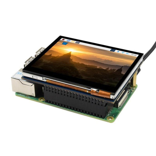 3.5" IPS DPI Capacitive Touchscreen Display For Raspberry Pi by Waveshare - The Pi Hut