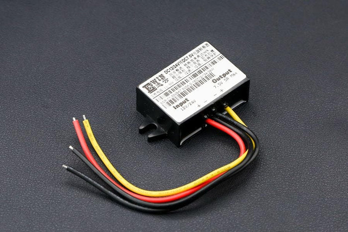 38W DC-DC Converter 7.5V@5A by The Pi Hut - The Pi Hut