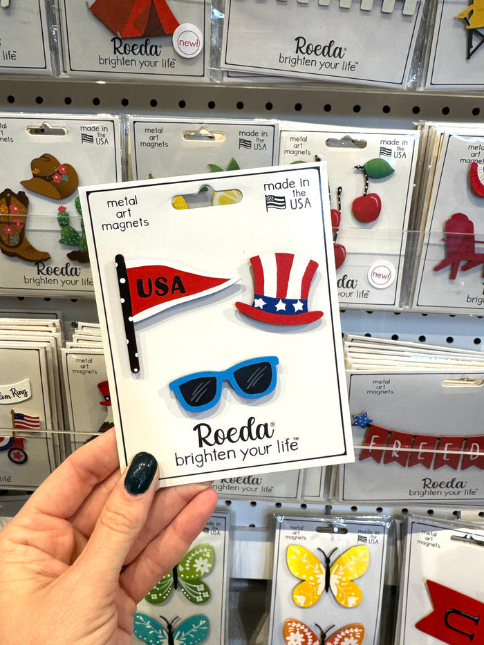 4th of July Celebration Magnets S/3