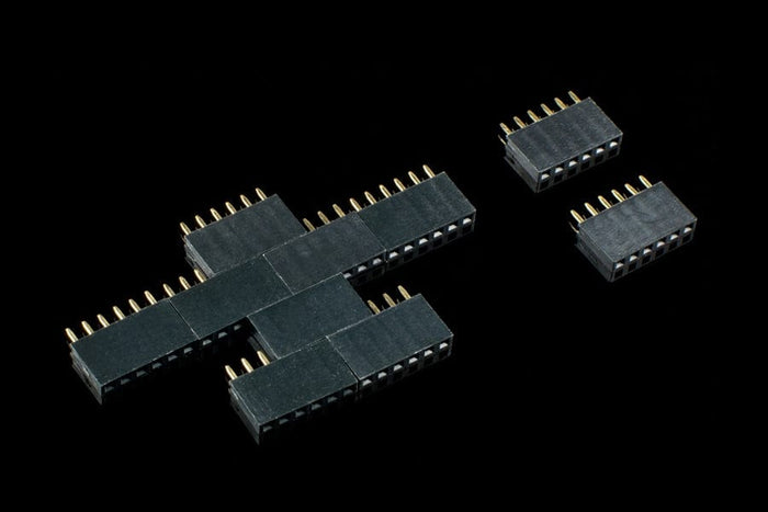 6 Pin Female Header-10 PCS by DFRobot - The Pi Hut