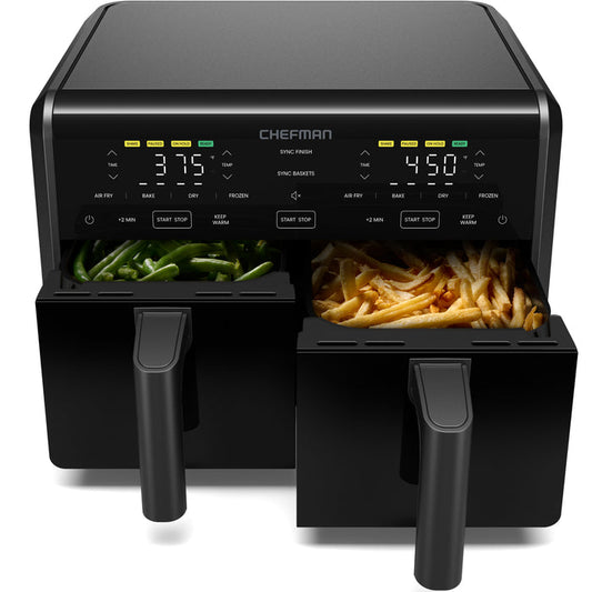9 Qt. TurboFry® Dual Basket Air Fryer